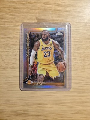 Lebron James Topps Chrome 2025-2026 Refractor
