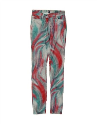 BOGNER Damen Slim Fit Freizeithose W29 L34 Mehrfarbig Batik KL05