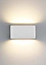 Led Wall Sconce Light Up and Down Indoor Outdoor Lamp 12W 3000K Aluminium IP44
