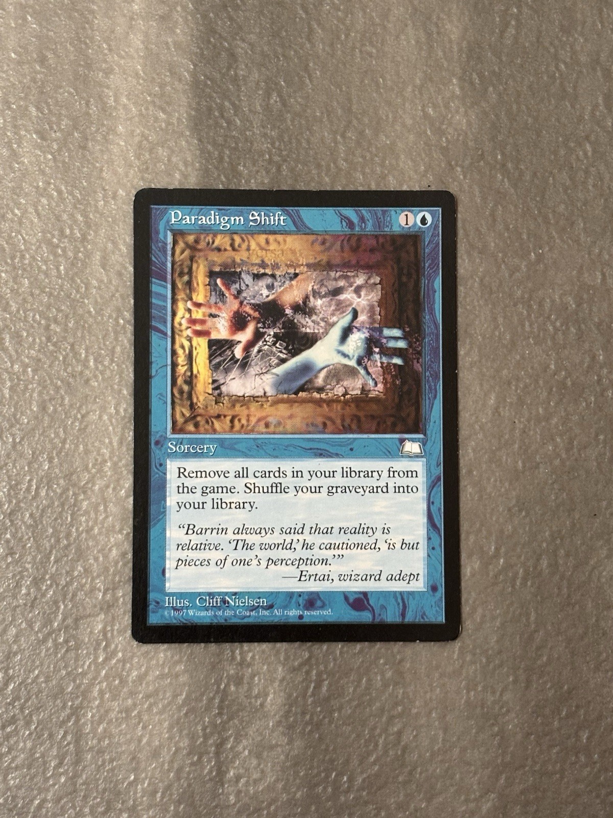 MTG ** Paradigm Shift ** Weatherlight ( WTH )