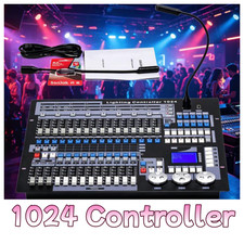 US ship DJ Stage Light controller 1024 channels dmx512 console board/case
