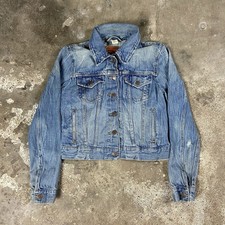 Levi s XX Denim Jacket Youth Size Medium Blue Button Up Classic Long Sleeve