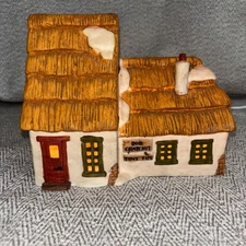 Dept 56 Dickens Village The Cottage Of Bob Cratchit And Tiny Tim Vintage 1986