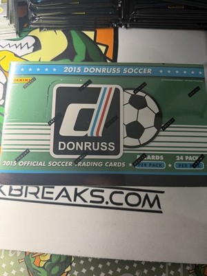 2015 Donruss Soccer Factory Sealed Hobby Box Messi Auto?