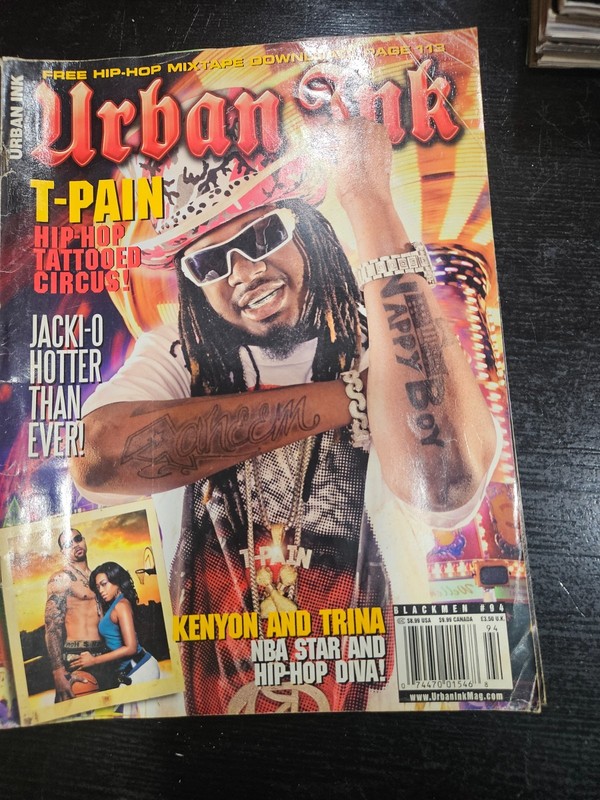 ISSUE #94 URBAN INK MAGAZINE T-PAIN FRONT COVER KENYON & TRINA
