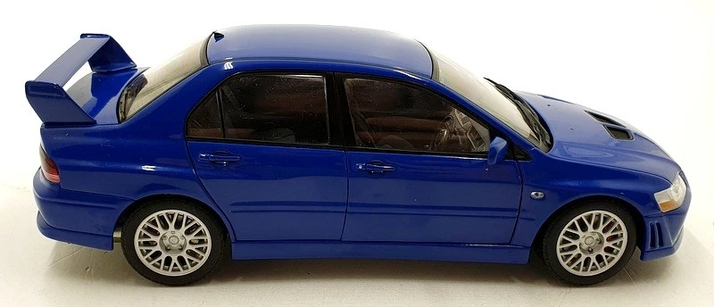 Autoart escala 1/18 diecast DC8224M - Mitsubishi Lancer Evolution VII - azul Foto 4 de 4