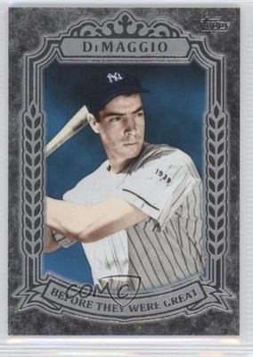 2014 Topps Before They Were Great Joe DiMaggio #BG-26 HOF 9r7