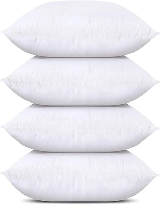 Utopia Bedding Throw Pillow Inserts (Set of 4, White), 16 x 16 Inches Pillow
