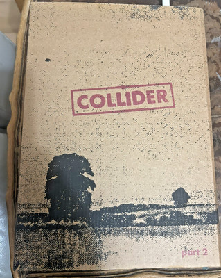 HARRY ADAMS COLLIDER TEIL 2 signiert AUSGABE DAS BUCH DOPPELBILDER HB BUCH