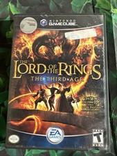 The Lord of the Rings The Third Age Nintendo Gamecube Game + Case Authentic