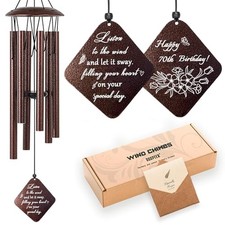 Gifts for Women, 32” Wind Chimes 70 Year Old Birthday Gifts for 70th Birthday