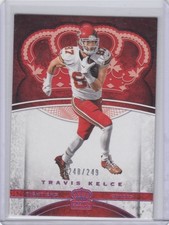 2017 Travis Kelce Crown Royale PINK RED Parallel /249 - #51 Chiefs Color Match