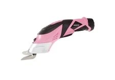 Stalwart Electric Scissors (Cordless - Double Blade - Pink - Extra Blade)