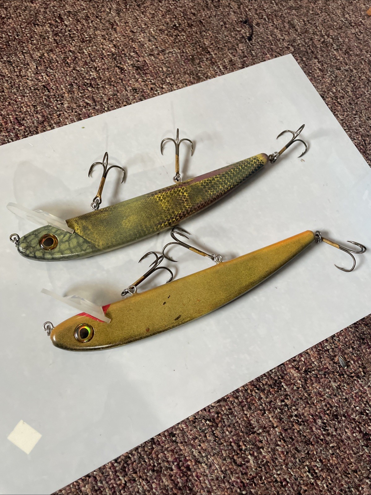 2 Custom 10” Muskie/Pike Plugs - Image 6