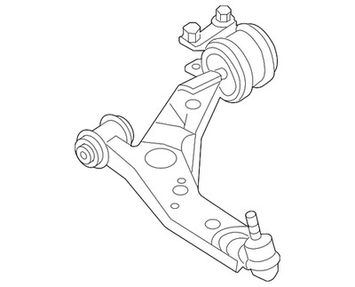 Genuine Mazda Lower Control Arm BBM2-34-350A