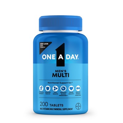 Daily Multivitamin for Men - Energy Support with Vitamin D, Zinc, B Vitamins