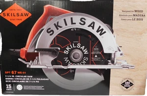 SKILSAW SPT-67- WE -01 , 7-1/4" CIRCULAR SAW 15 AMPS