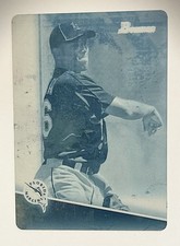 2011 Bowman Chrome Prospects Marcell Ozuna #BCP36 Printing Plate Cyan 1/1   (RC)