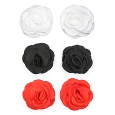 Womens 3D Rose Flower Nipple Cover Reusable Adhesive Pasties Lingerie Breast Pad
