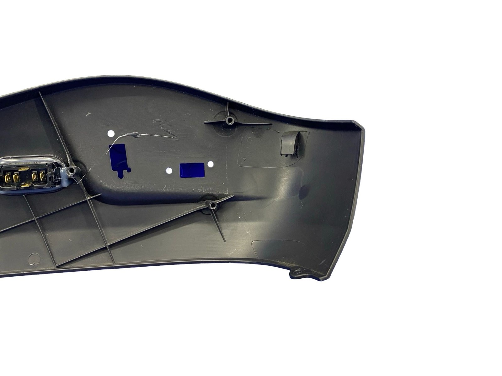 2006 Lamborghini Gallardo Oem FRONT LEFT SEAT TRIM COVER PANEL BLACK *WEARS*