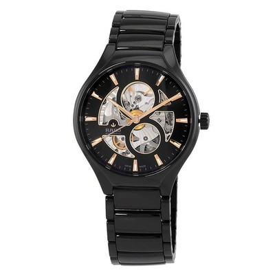 Rado True Round Automatic Black Dial Unisex Watch R27107172