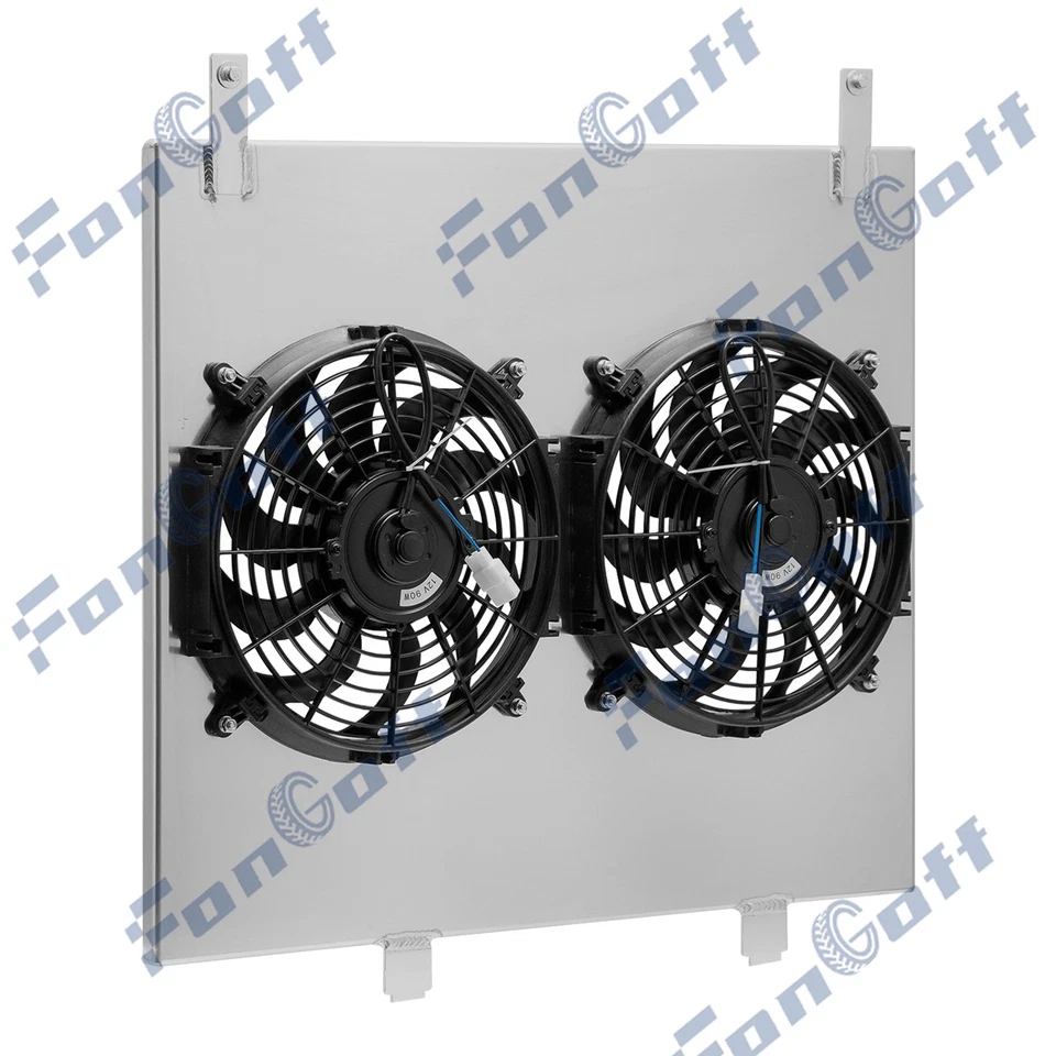 Shroud Electric Fan For 04-15 Nissan Titan Armada 04-2010 Infiniti QX56 5.6 V8 - Image 3 of 4