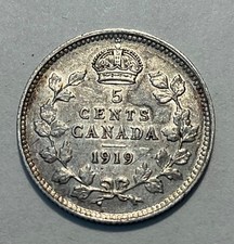 1919 CANADA 5 cent — Canada five cent