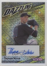 2023 Leaf Vivid Dazzling Performers Gray Mojo 4/9 Thomas White #DP-TW1 Auto n5h