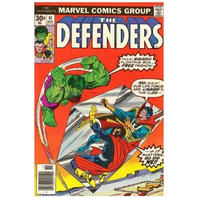 Defenders #41 - 1972 series Marvel comics VF+ Full description below [h: