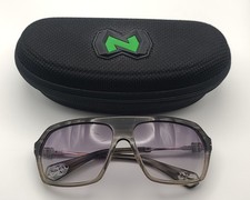 CHROME HEARTS Nooner Sunglasses Brown Cross S...
