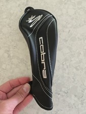 Cobra Golf Black/Gray Universal Hybrid 2H-7H Head Cover - NEW