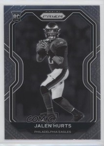 2020 Panini Prizm Variation SP (Negative) Jalen Hurts #343 Rookie RC