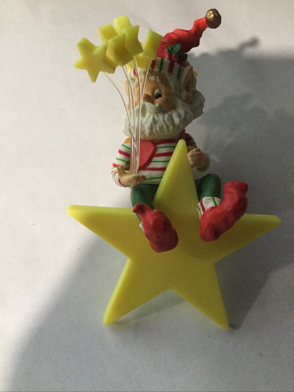 Enesco Ornament Wee Tree Trimmers Sparkles  1989