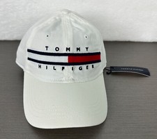 Tommy Hilfiger Mens White Logo Baseball Cap/H...