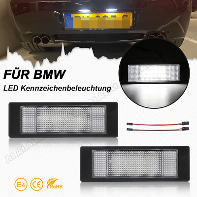 2x LED Kennzeichenbeleuchtung Für BMW E81 E87 F20 F21 E63 E64 F12 F13 Z4 E85 E86