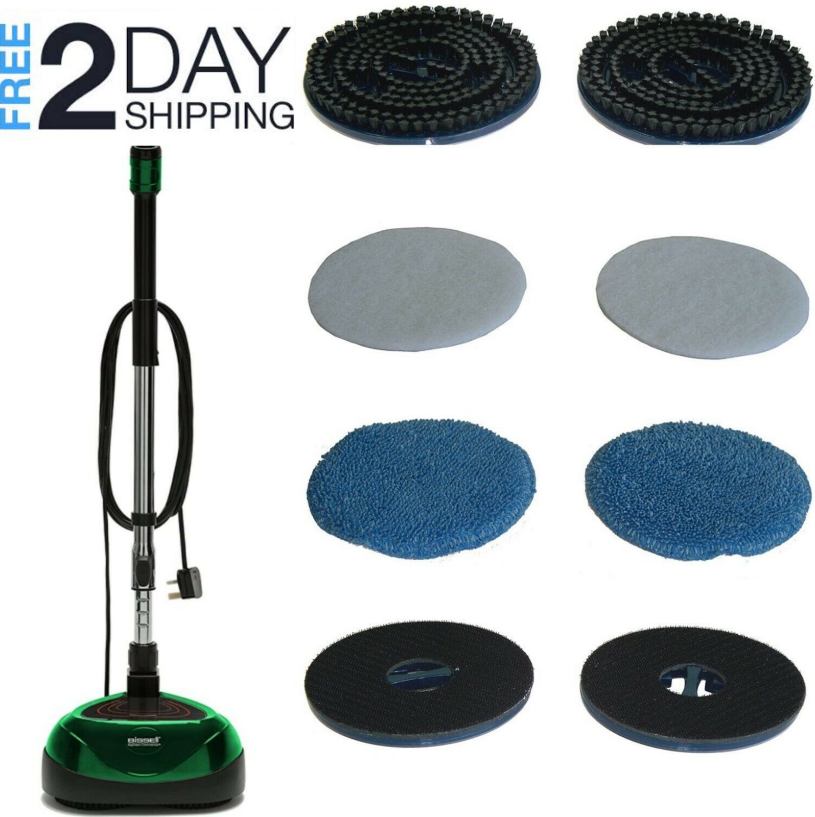 Floor Cleaner Machine Electric Polisher Scrubber Burnisher Buffer Hercules Scrub eBay