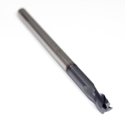 Harvey Tool 42816-C3 Carbide Corner Radius End Mill 1/4'' 3FL AlTiN 1/64'' Radius