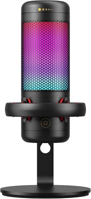 TONOR TC320  PS4 PS5  USB Gaming Mikrofon RGB-Beleuchtung Streaming & Podcasting