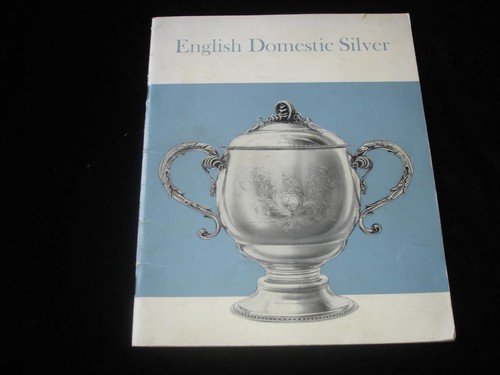 Englisches Inlandssilber aus Yorkshire Houses Tempel Newsam Ausstellung 1959