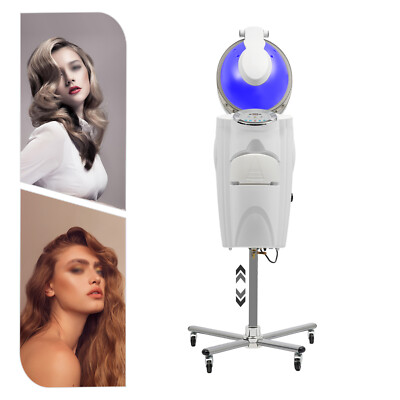 700W Ultrasonic Ozone Hair Steamer Hair Coloring Oil Treatment Perming Salon Spa