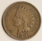 1901 XF Indian Penny Full Liberty