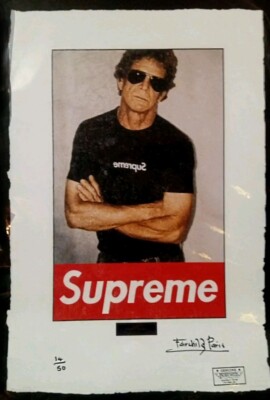 Supreme ルーリード ポスター