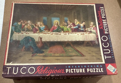 TUCO WORKSHOPS Religious Picture Puzzle THE LAST SUPPER  300-500 Pcs DaVinci