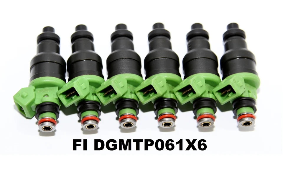 Inyectores de combustible 6 piezas para Mitsubishi 91-96 3000GT 92-93 Diamante V6 3,0 L Foto 2 de 4