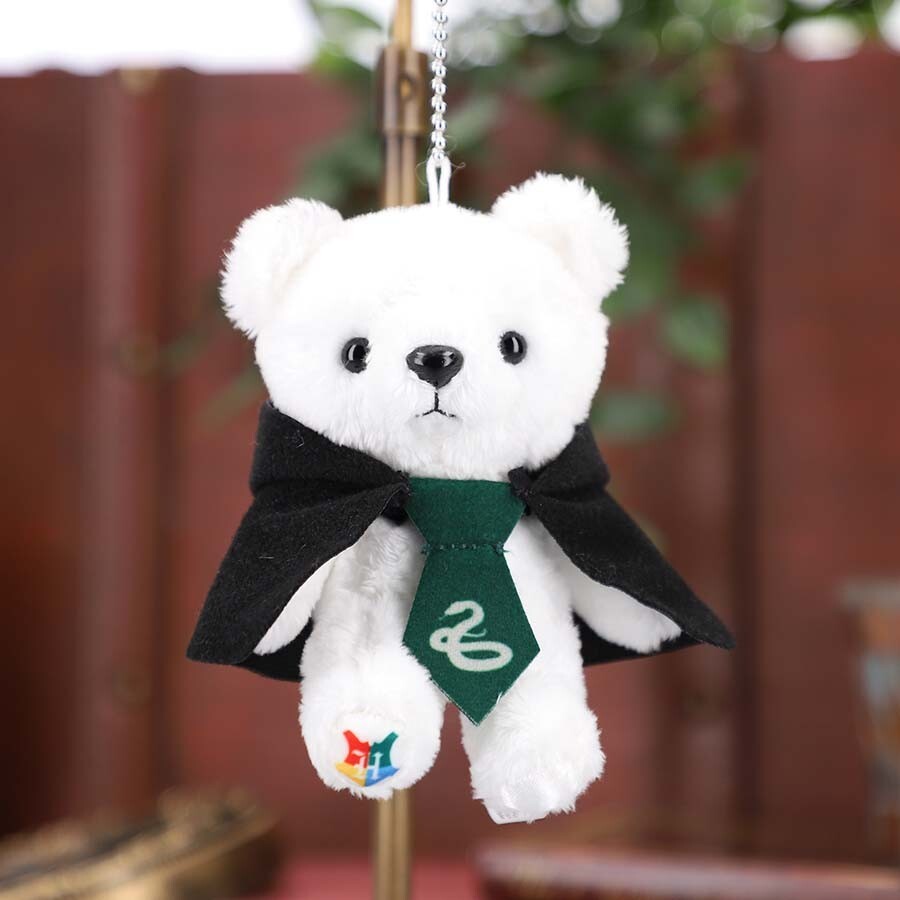 Harry Potter Slytherin Bear Plush Doll Keychain Warner Bros