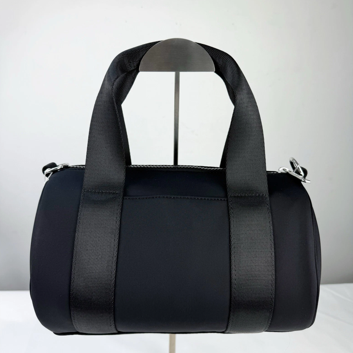 Lululemon Barrel Purse Duffle Bag Knit Nylon Mini 5L Crossbody Strap Black  NWT | eBay