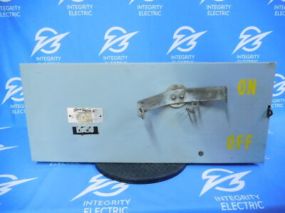 FEDERAL PACIFIC BUS PLUG SPQ1236 200A 600V 3P FUSIBLE 1YEAR