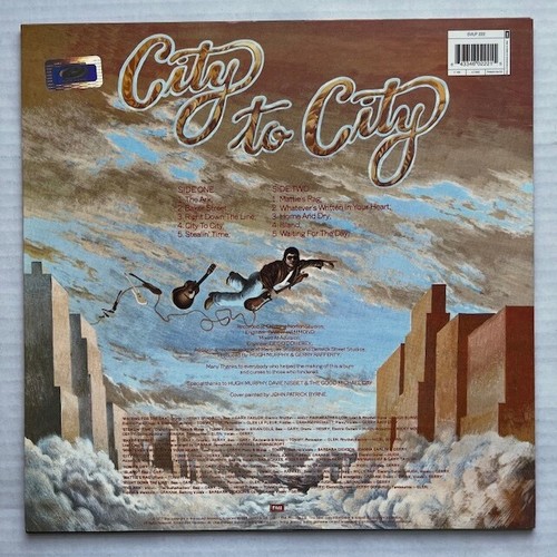 GERRY RAFFERTY City To City 2000 UK Simply Vinyl Remastered LP Baker Street MINT - Picture 2 of 3