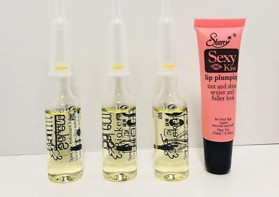 Salerm Biokera Exfoliant Lotion w/Nettle Extract 3x0.34fl oz- Lip Gloss 10ml