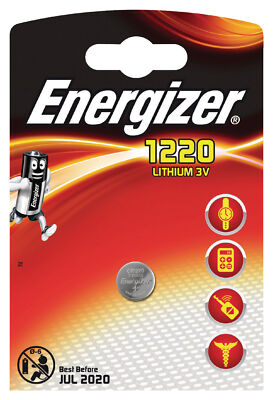 Energizer Lithium-Knopfzelle CR1220 3 V 1-Blister